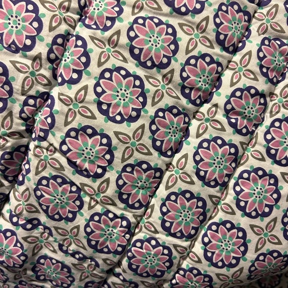 Pottery Barn Teen Girl Floral Twin Comforter W/ Pillow Sham - Picture 5 of 12